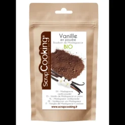 SCRAPCOOKING Poudre Vanille Bourbon Madagascar Bio 8 g Clearance