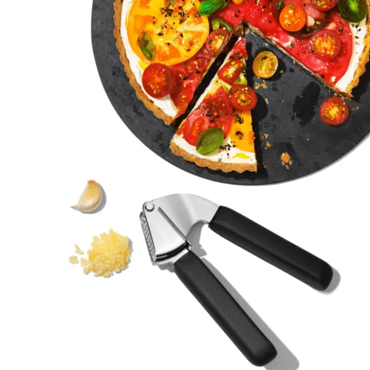 OXO Presse Ail Gris en Inox