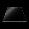 PEBBLY Protection Plaque de Cuisson en Verre 50 x 28 cm Noir