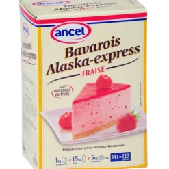 ANCEL Préparation bavarois Alaska-Express Fraise 1 kg Outlet