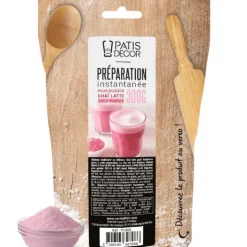 PATISDECOR Préparation Instantanée pour Chaï Latte Framboise 300 g Patisdécor Hot