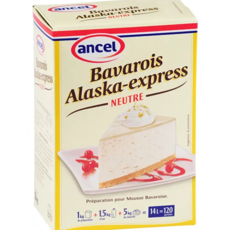 ANCEL Préparation Mousse Bavaroise Alaska Neutre 1 kg Outlet