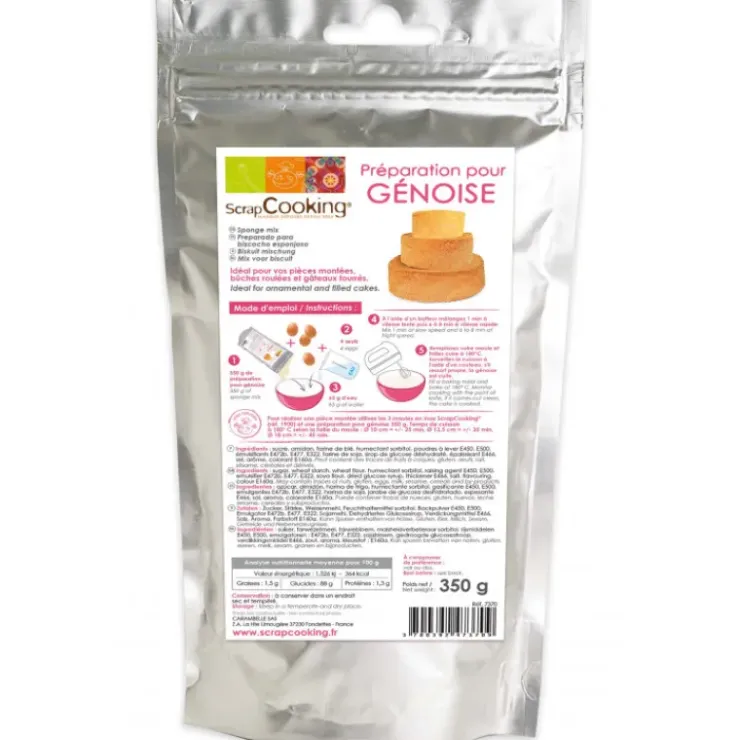 SCRAPCOOKING Préparation pour génoise - 350g