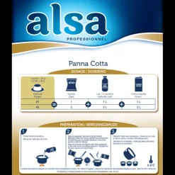 ALSA Préparation pour Panna Cotta Sale