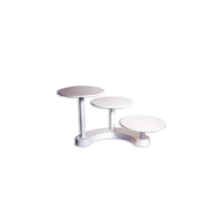 PATISDECOR Présentoir à Gâteaux Blanc 3 Plateaux Outlet