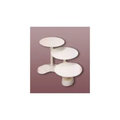 PATISDECOR Présentoir à Gâteaux Blanc 3 Plateaux Outlet