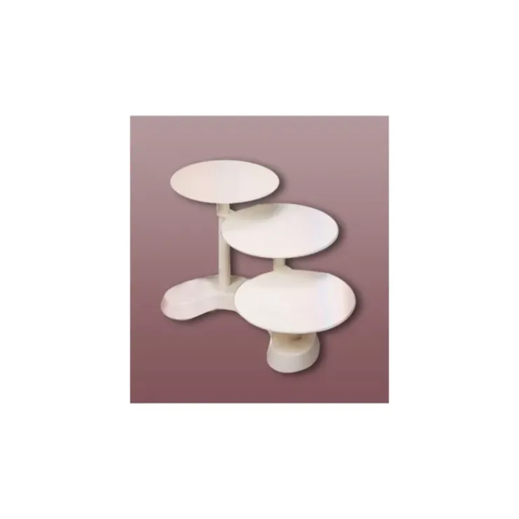PATISDECOR Présentoir à Gâteaux Blanc 3 Plateaux Outlet