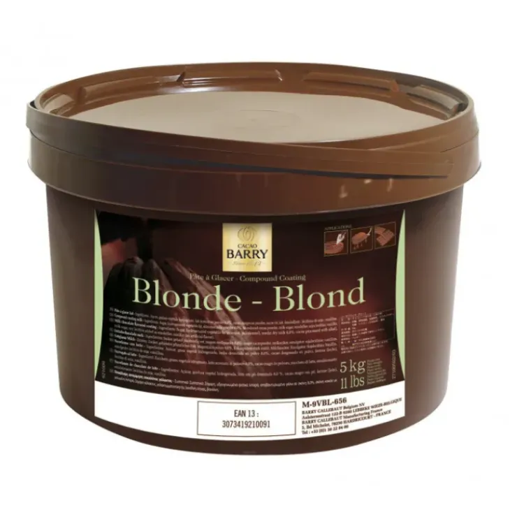 BARRY Pâte à Glacer Blonde 5 kg