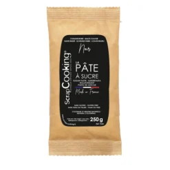 SCRAPCOOKING Pâte à Sucre Noire 250g