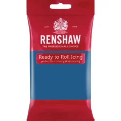 RENSHAW Pâte à Sucre Pro Atlantic Blue 250g New
