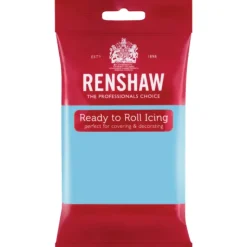 RENSHAW Pâte à Sucre Pro Baby Blue 250g Clearance