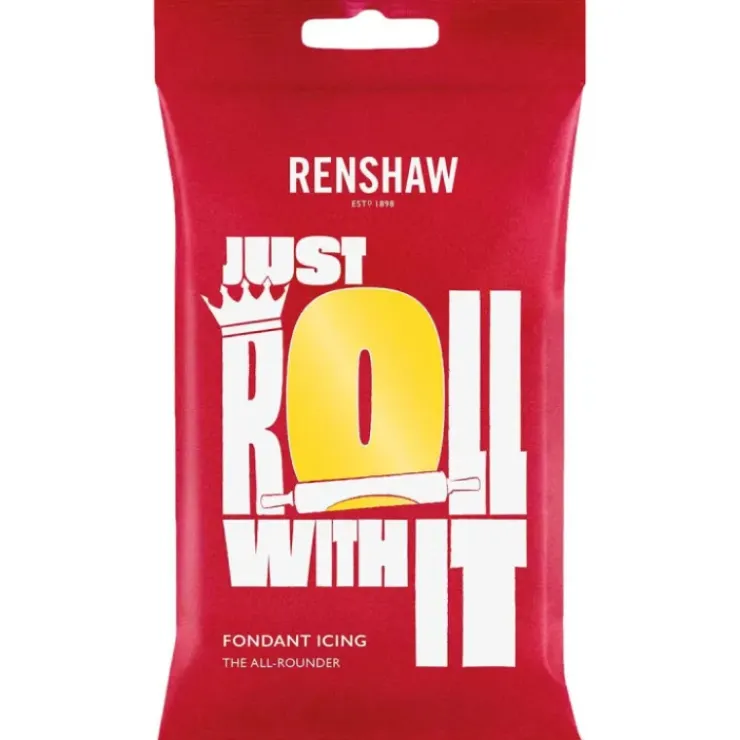 RENSHAW Pâte à Sucre Pro Jaune 250g Outlet