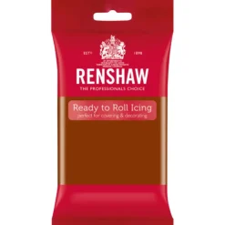 RENSHAW Pâte à Sucre Pro Marron Foncé 250g