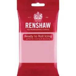 RENSHAW Pâte à Sucre Pro Rose 250g Clearance
