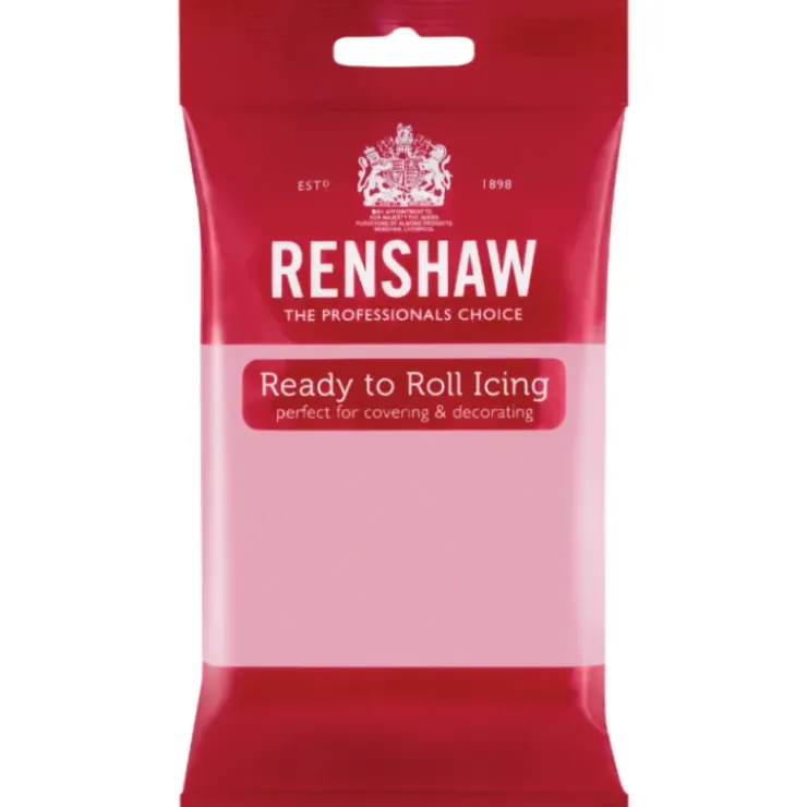 RENSHAW Pâte à Sucre Pro Rose 250g Clearance