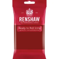 RENSHAW Pâte à Sucre Pro Ruby Red 250g Outlet