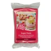 FUNCAKES Pâte à Sucre Rose Framboise 250g Clearance