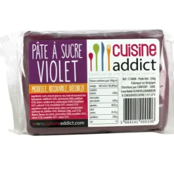 CUISINEADDICT Pâte à Sucre Violet 250g Sale