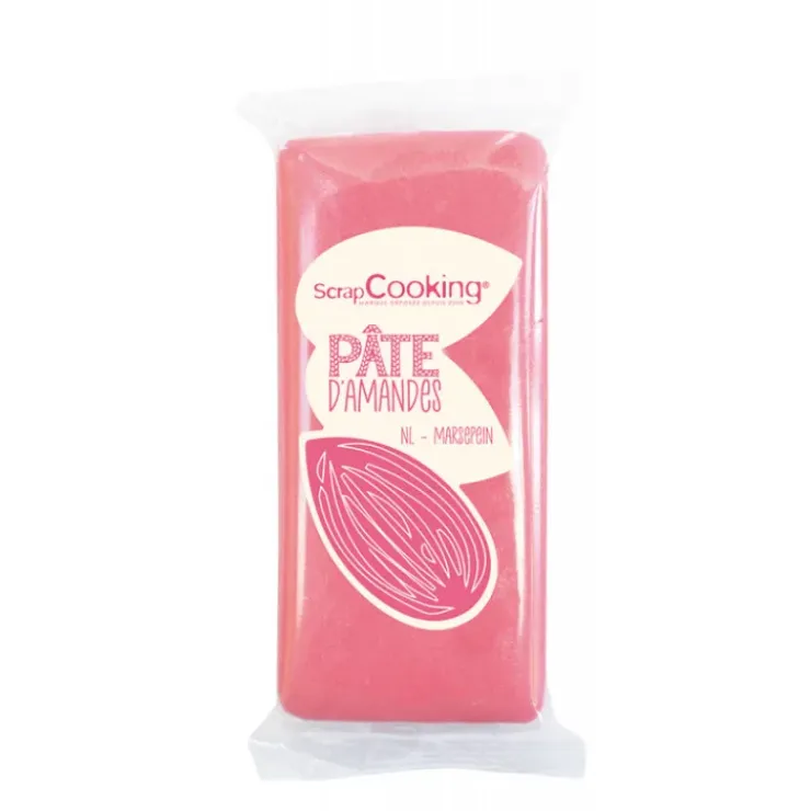SCRAPCOOKING Pâte d'Amande Rose 20% 200g Sale