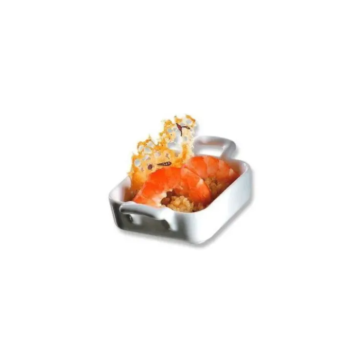REVOL Ramequin Carré Noir 13x13 cm Belle Cuisine Clearance