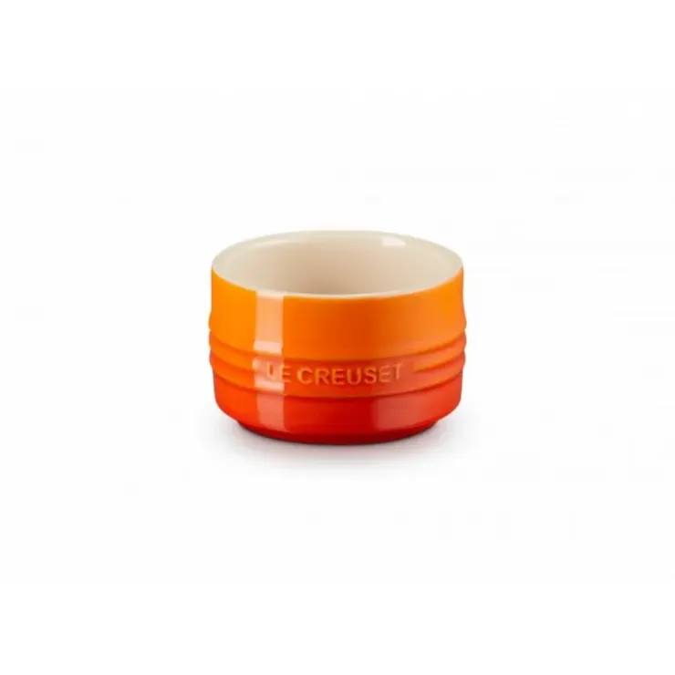LE CREUSET Ramequin Empilable en Céramique 9 cm Volcanique Clearance