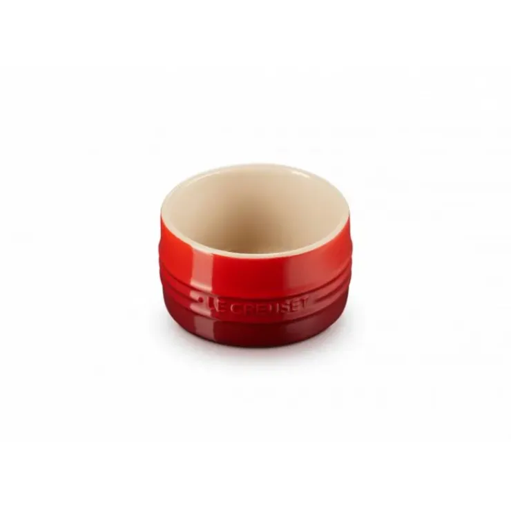 LE CREUSET Ramequin Empilable en Céramique 9 cm Cerise Sale