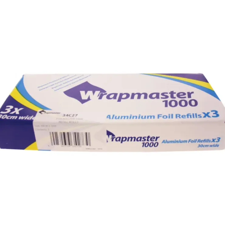 WRAPMASTER Recharge Film Aluminium x3 Devidoir 1000 Best
