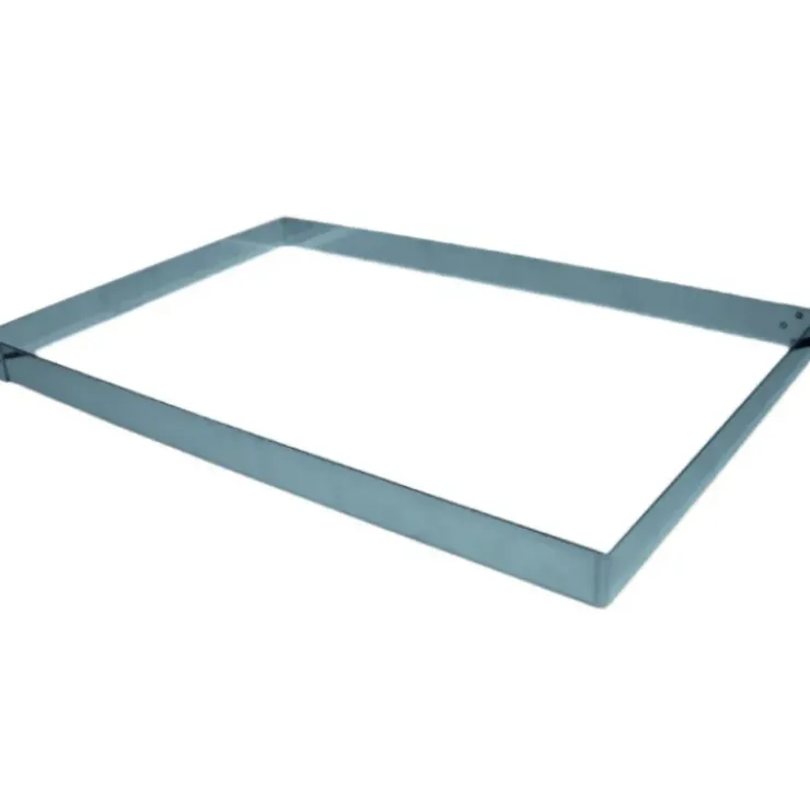 MALLARD FERRIERE Rectangle Inox sans fond 49,5 x 29 cm H.4,5 cm Outlet