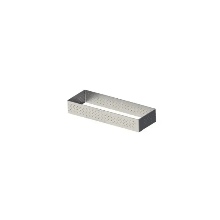 DE BUYER Rectangle perforé 28 x 11 cm de L'école Valrhona par Discount