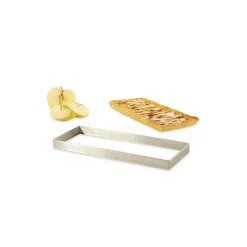 DE BUYER Rectangle perforé 25 x 8 cm de L'école Valrhona par Clearance