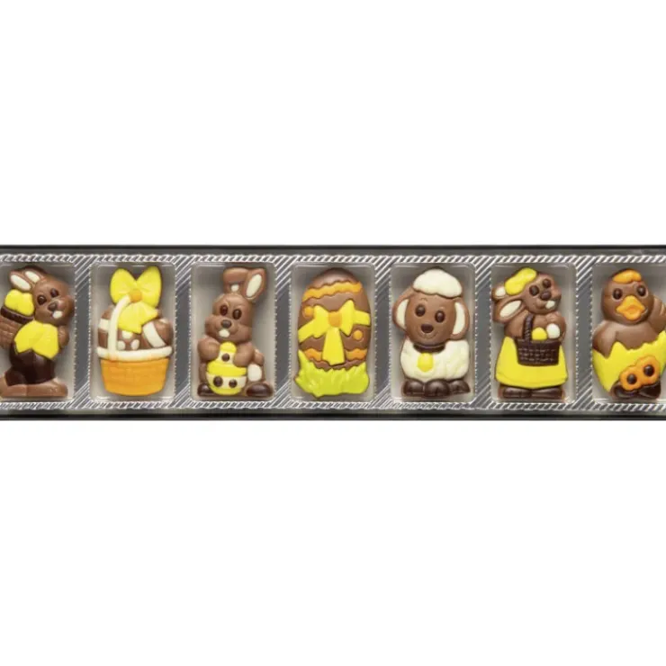 CUISINEADDICT Réglette de chocolat figurines de Pâques 70g Kap Discount