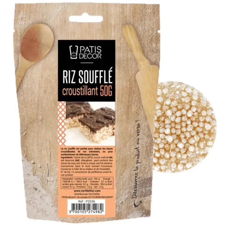 PATISDECOR Riz Soufflé 50 g Patisdécor New