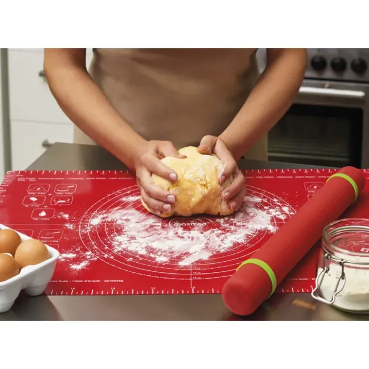 MASTRAD Rouleau à Pâtisserie ajustable rouge 41 cm New