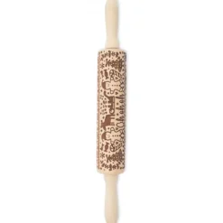 SCRAPCOOKING Rouleau à Pâtisserie Motifs Noël Gingerman 39 cm Outlet