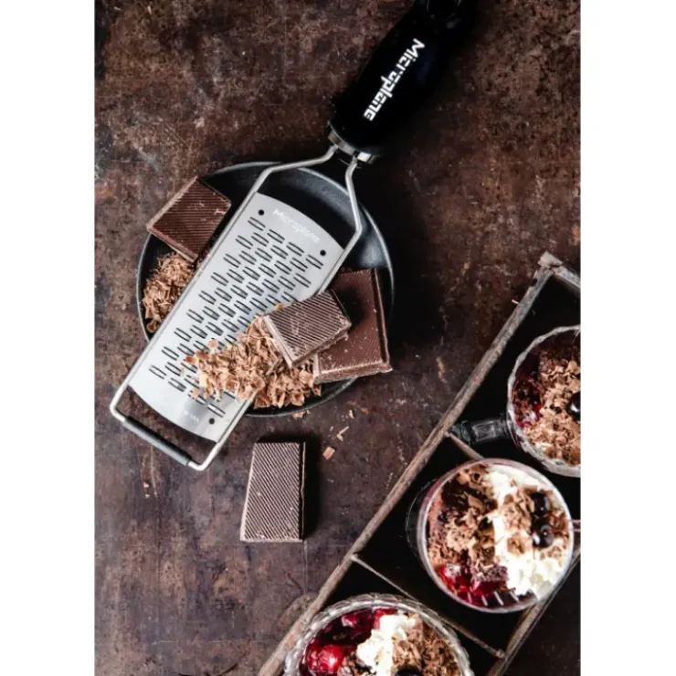 MICROPLANE Râpe Double Tranchant Gourmet Noir Best