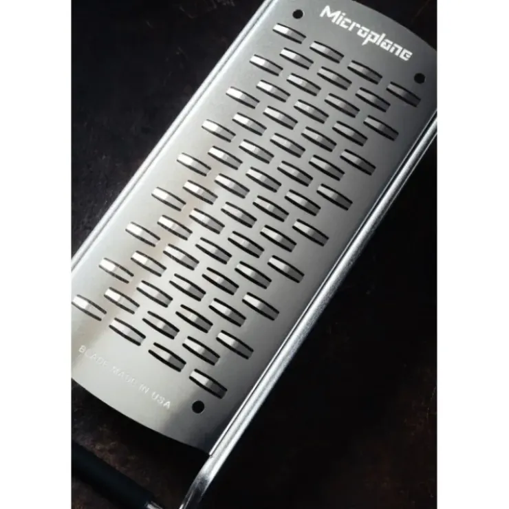 MICROPLANE Râpe Double Tranchant Gourmet Noir Best