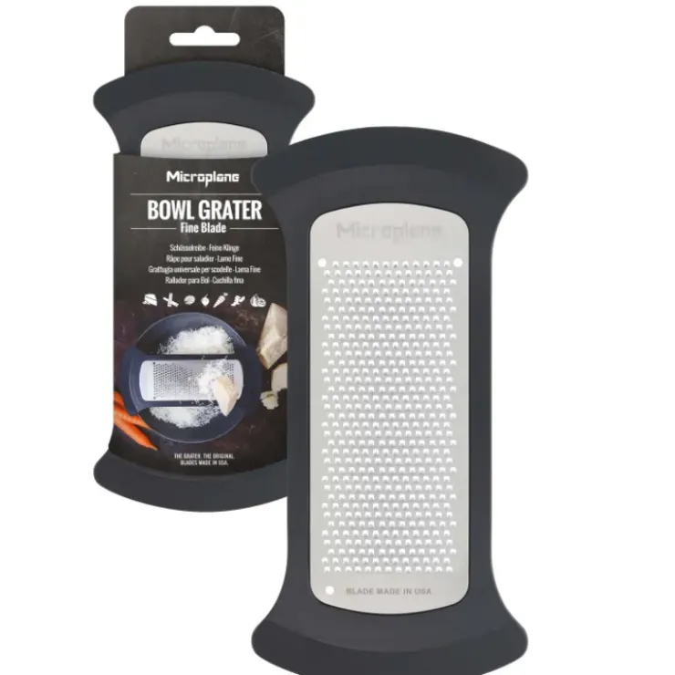 MICROPLANE Râpe Fine pour Saladier Specialty Noir Discount