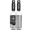 MICROPLANE Râpe Gros Grains Gourmet Noir Discount