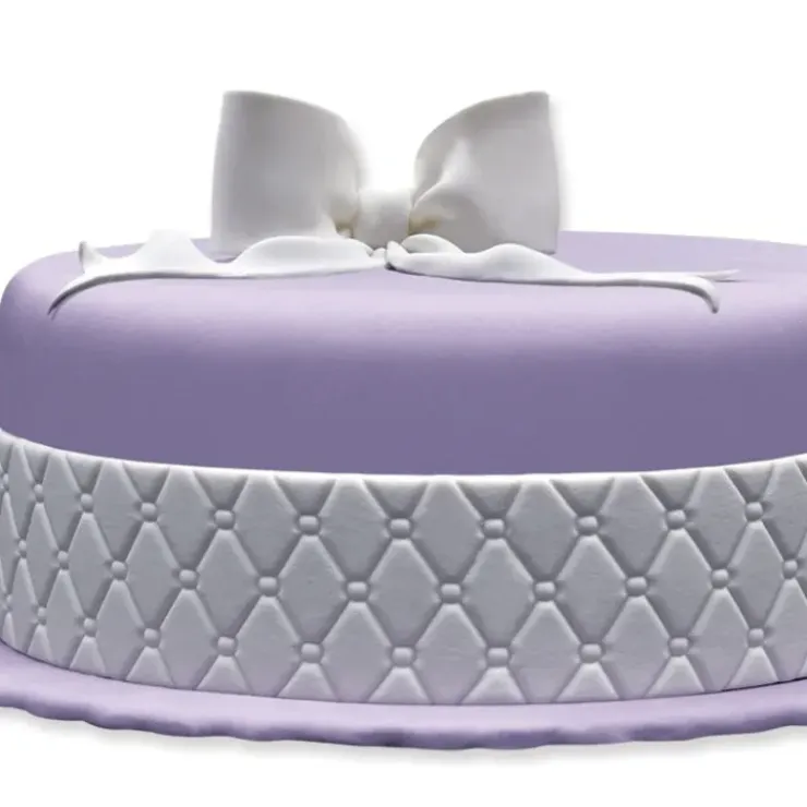 PATISDECOR Ruban Pate à Sucre Matelassé 1,25 m x H 5 cm Patisdécor Best