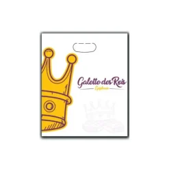 CUISINEADDICT Sac à Galette Ingraissable 23x29cm Motif Couronne x100 Outlet