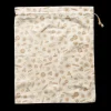 PEBBLY Sac à Vrac Coton Bio Brun 50 x 45 cm Online