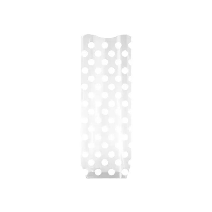 PATISDECOR Sachet Bonbon 12 x 26 cm à Pois Blancs Patisdécor (x10) Sale