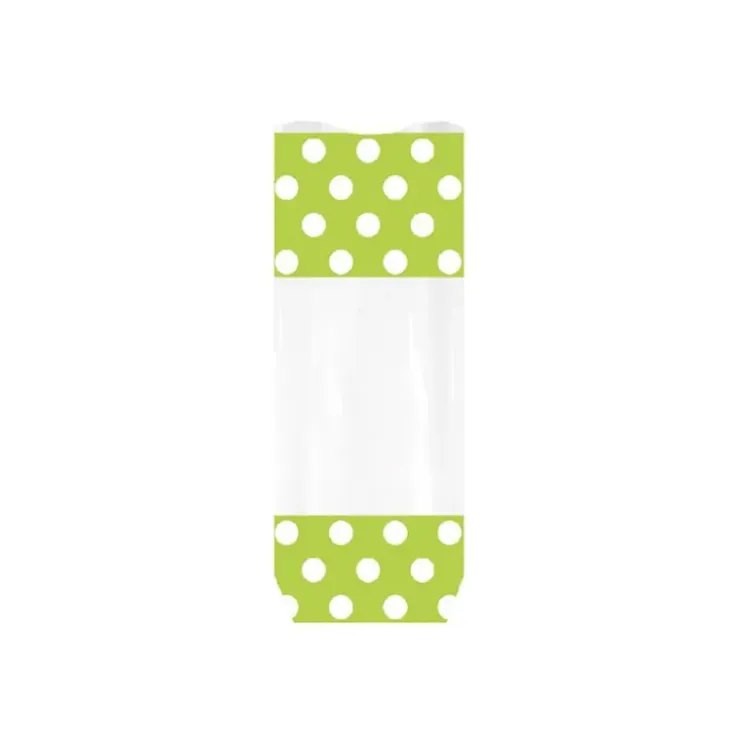 PATISDECOR Sachet Bonbon 12 x 26 cm Anis à Pois Blancs Patisdécor (x10) Online