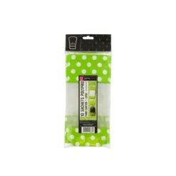 PATISDECOR Sachet Bonbon 10 x 22 cm Anis à Pois Blancs Patisdécor (x10) Clearance
