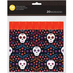 WILTON Sachet Bonbon Fête des Morts Mexique Halloween (x20) Best