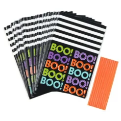 WILTON Sachet Bonbon Halloween BOO! 100x155mm (x20) Discount