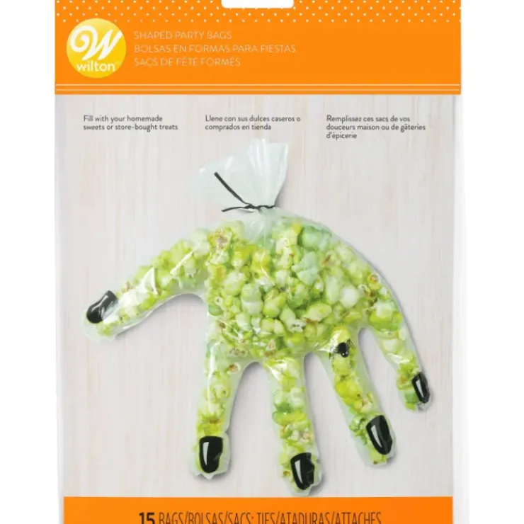 WILTON Sachet Bonbon Halloween Main (x15) Best
