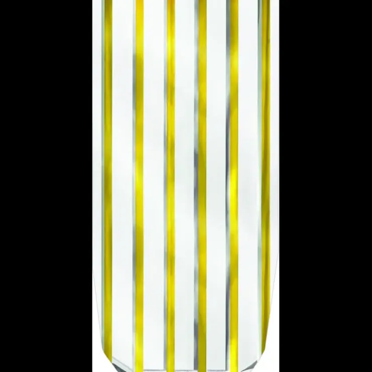 CUISINEADDICT Sachet Bonbon Or avec Fond Carton 17 x 32 cm (x100)