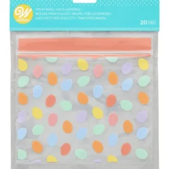 WILTON Sachet Bonbon Refermable Œufs (x20) Sale