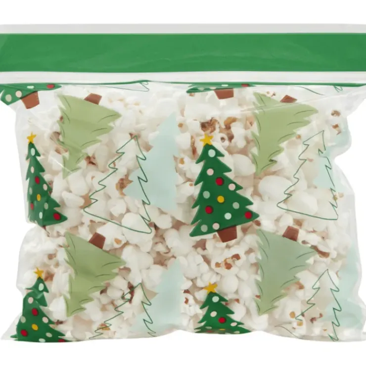 WILTON Sachet Bonbon Refermable Sapin de Noël 18,5 x 18,5 cm (x20) Clearance